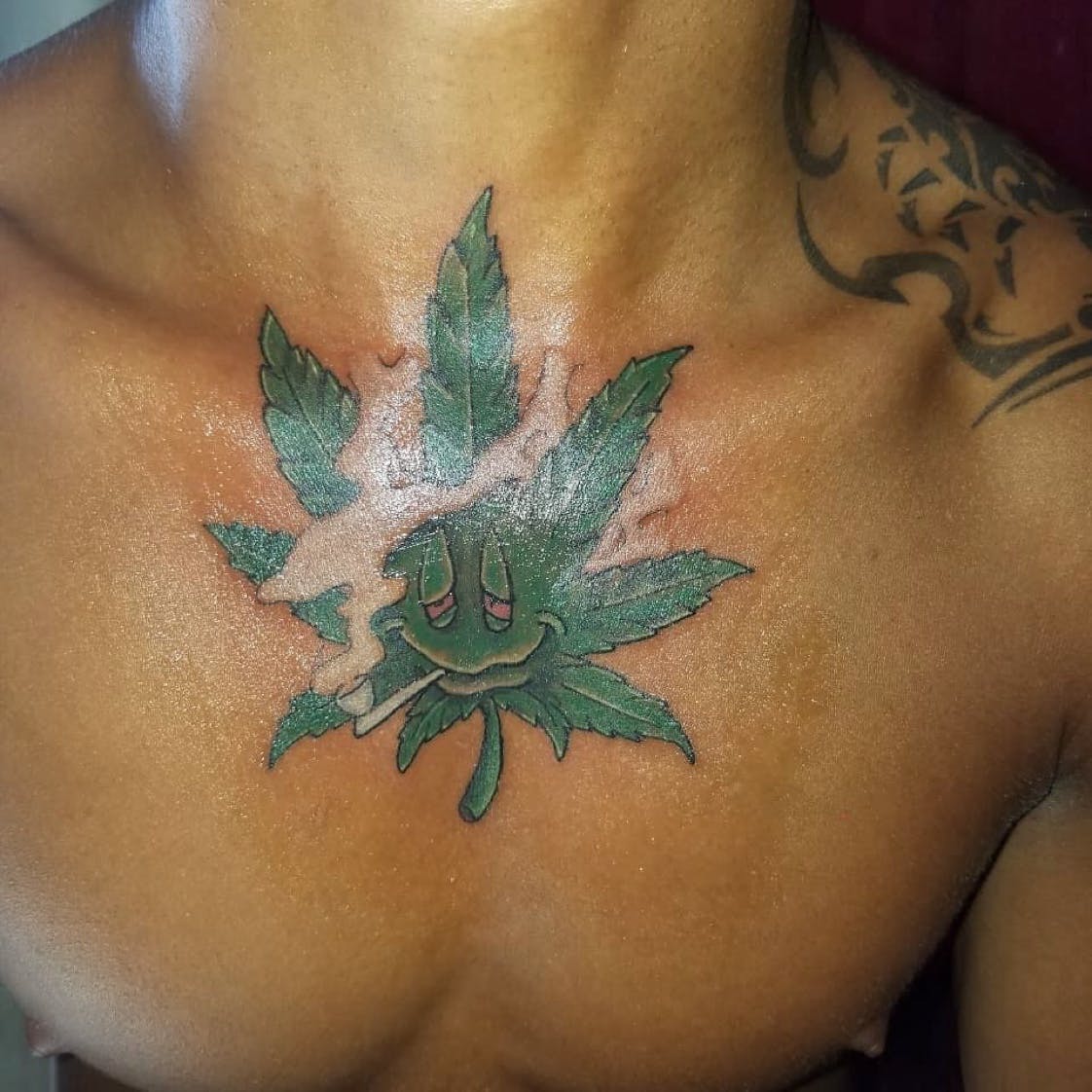 Dope Weed Tattoos, Found Around The Web.